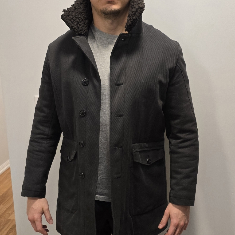 Armani Exchange Grey Coat